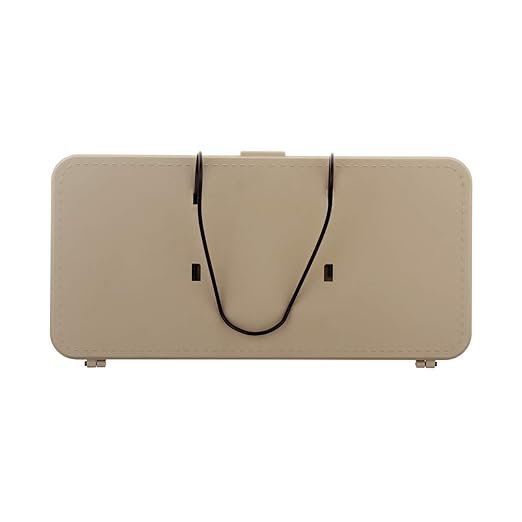KMH Sunshade Tissue Box For Cars(Black & Beige) - Image 2