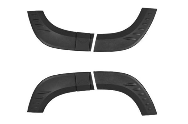 Maruti Suzuki Wheel Arch Cladding Kit in Black & Silver for Maruti New Brezza (Set of 4) - Image 4