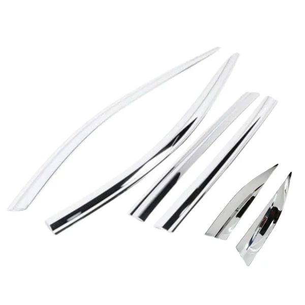 Toyota Auto Clover Chrome Door Visor (Model E141) – For Toyota Innova Hycross - Image 2