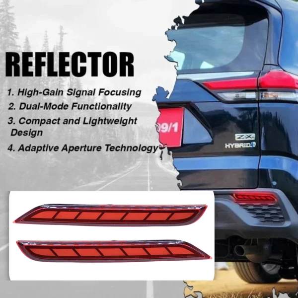 Toyota Rear Bumper Reflector – For Toyota Innova Hycross - Image 2