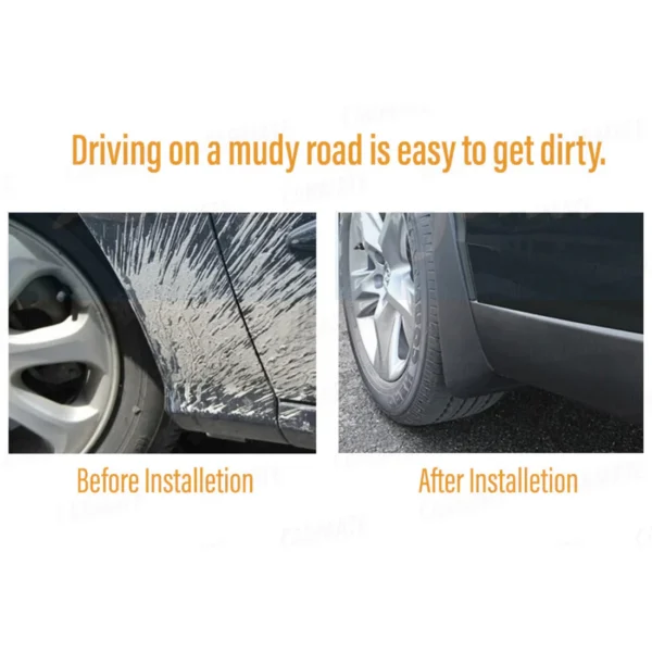 KMH Mud Flaps for Volkswagen Virtus - Image 3