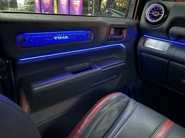 Mahindra & Mahindra Cardi High End Series 22in1 Ambience Light for Mahindra Thar Roxx-STYLE 03(App+Plus+Voice Command)