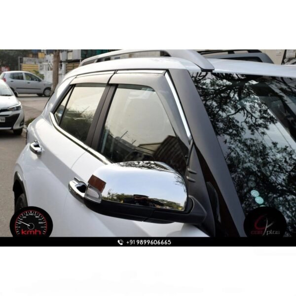 KMH Chrome Line Door Visor for Hyundai Venue (1st GEN)