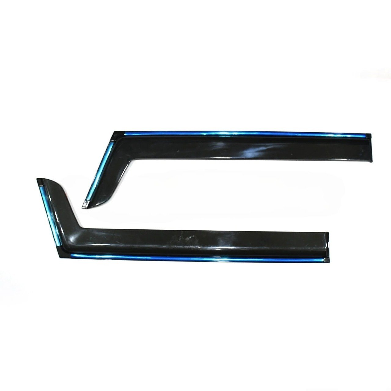 Mahindra & Mahindra KMH Chrome Line Door Visor for Mahindra Thar (2nd GEN, Set of 2pcs)