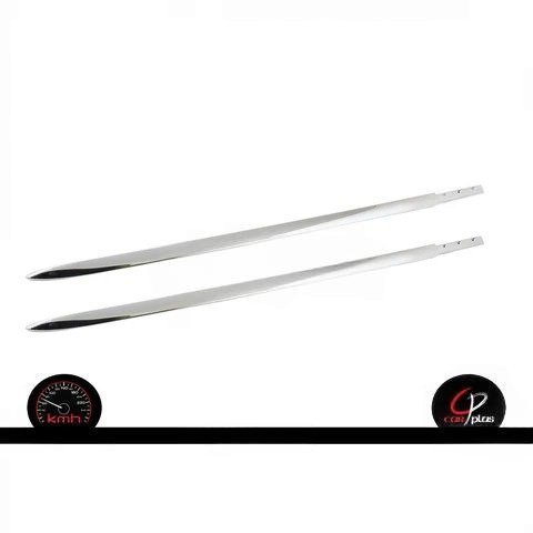 KMH Side Beading for Running Board Audi A4 Style (Set of 4 Pcs)