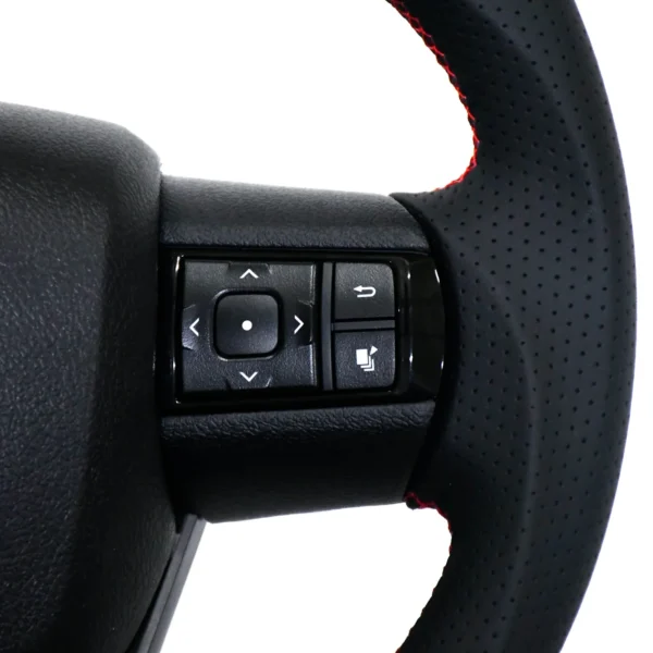 Toyota Carbon-Style Steering Wheel (Copy Finish) – For Toyota Fortuner / Crysta / Hilux - Image 3