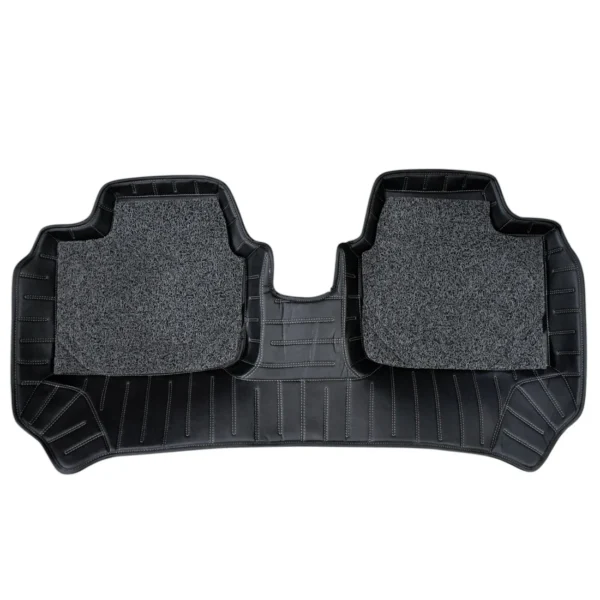 Volkswagen GT Sports 10X Mats With Grass for Volkswagen Virtus-Black With Golden Stiching - Image 3