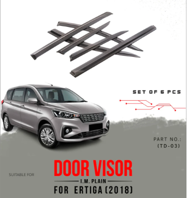 Maruti Suzuki DOOR VISOR FOR MARUTI SUZUKI ERTIGA PLAIN 2018