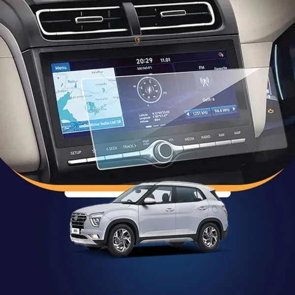Hyundai KMH Premium Screen Protector for Hyundai Creta 2020 (10.25 Inch)