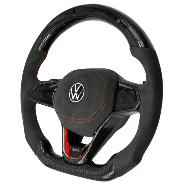 Volkswagen LED Alcantara Steering Wheel for Volkswagen Polo MQB 2014-2023 - Image 5
