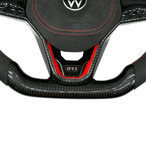 Volkswagen LED Alcantara Steering Wheel for Volkswagen Polo MQB 2014-2023 - Image 4