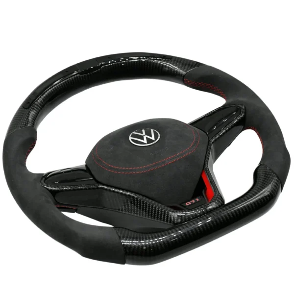 Volkswagen LED Alcantara Steering Wheel for Volkswagen Polo MQB 2014-2023 - Image 2
