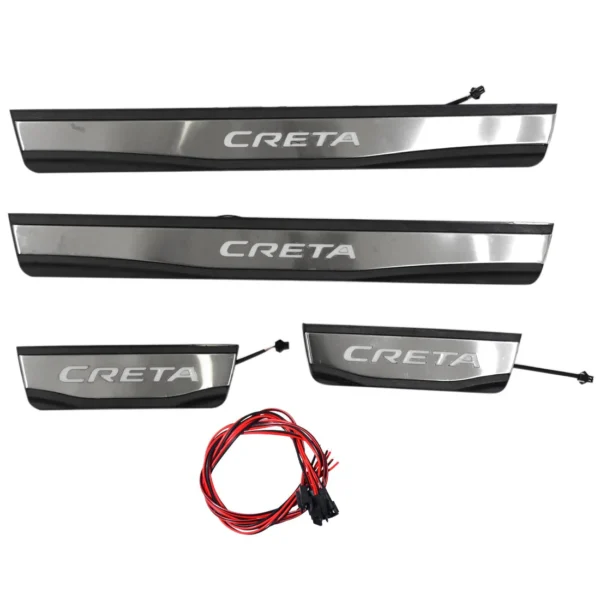 Hyundai Led Door Sill Plate for Hyundai Creta 2021 - Image 2