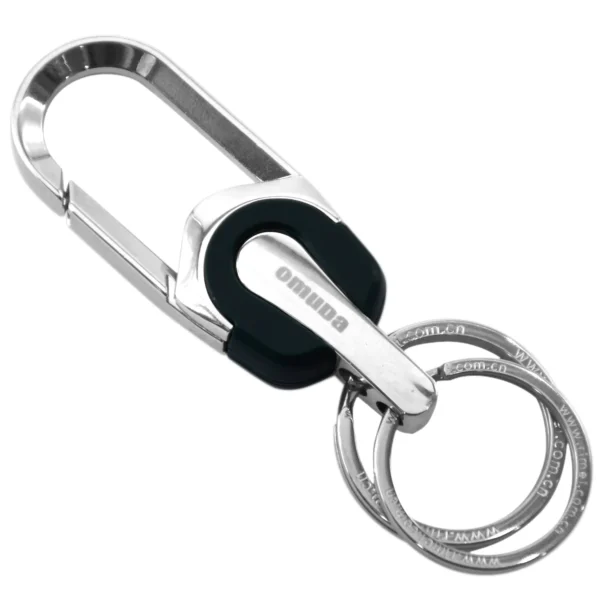 Omuda Stainless Steel KeyChain-8035 (Green)