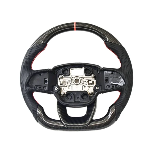 Mahindra & Mahindra Real Carbon Steering Wheel for Mahindra Thar ROXX / Scorpio N And XUV 700