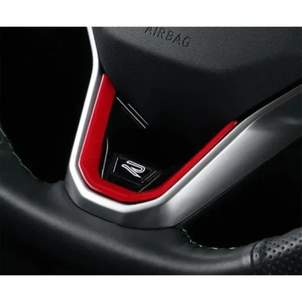 Volkswagen Steering Wheel Trim R Line Logo for Volkswagen Virtus - Image 3
