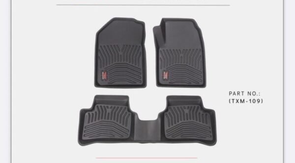 Car mat for 5 seater car