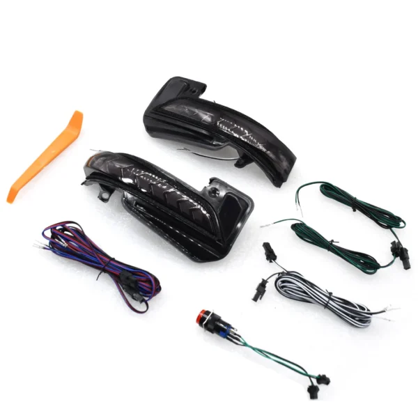 Toyota YCL Matrix-Style LED Side Mirror Indicator – Smoke Finish for Toyota Fortuner - Image 2