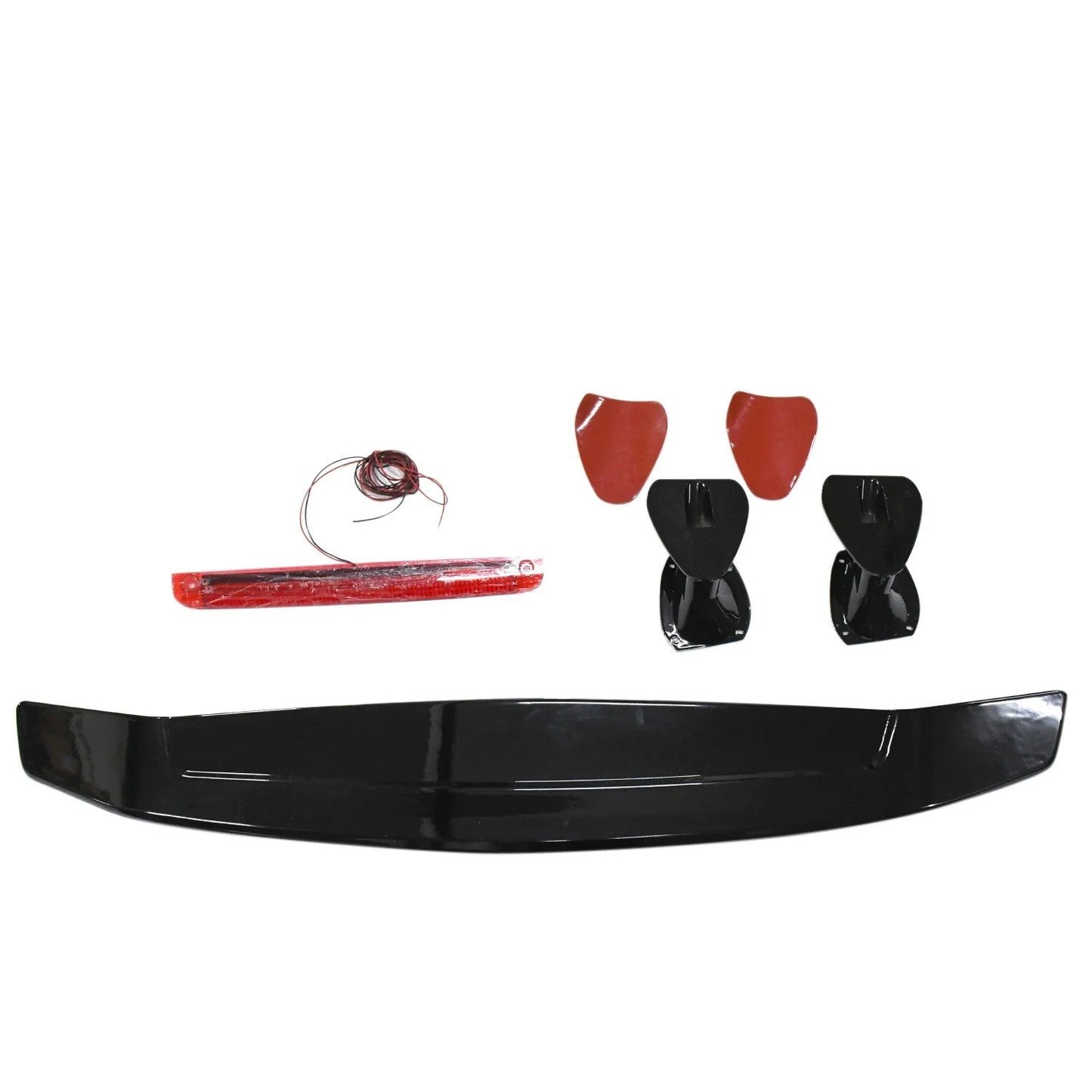 Universal Rear Spoiler With Lamp For Sedan 1 Generation - Image 3