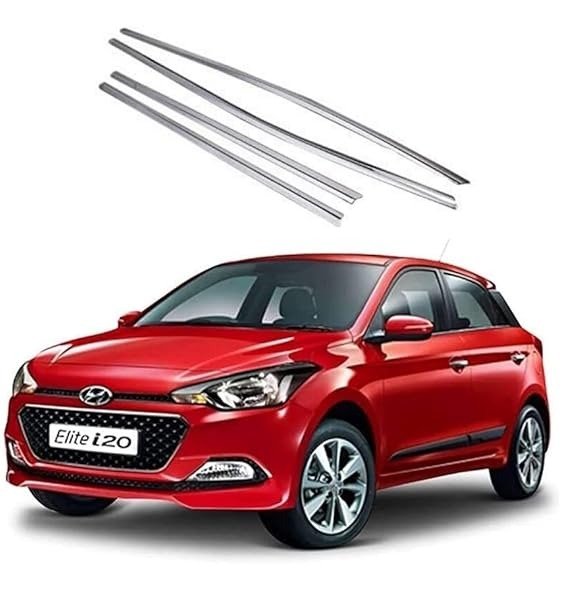 Hyundai KMH Rear Window Trim Chrome for Hyundai I20 Elite (1Pc)