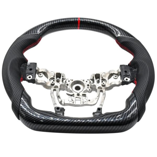 Toyota Copy Carbon Steering Wheel for Toyota Fortuner / Innova Crysta / Hilux  — - Image 3