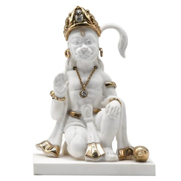 KMH Minimalistic Ceramic God Idol for Hanuman Ji (MKG027) - Image 6