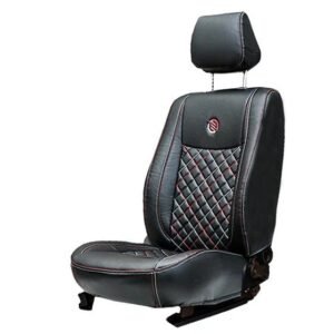 Venti 3 Perforated Art Leather Car Seat Cover For Maruti Fronx