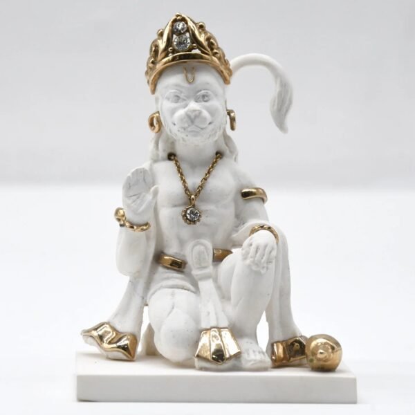KMH Minimalistic Ceramic God Idol for Hanuman Ji (MKG027) - Image 7