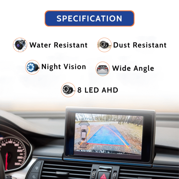 RC-71 AHD Reverse 8 LED Camera - Image 4