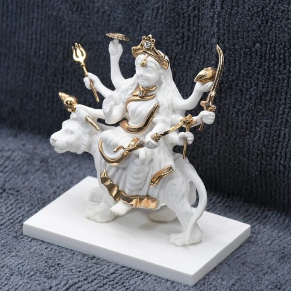 KMH Minimalistic Ceramic God Idol for Sherawali Mata (MKG025) - Image 2