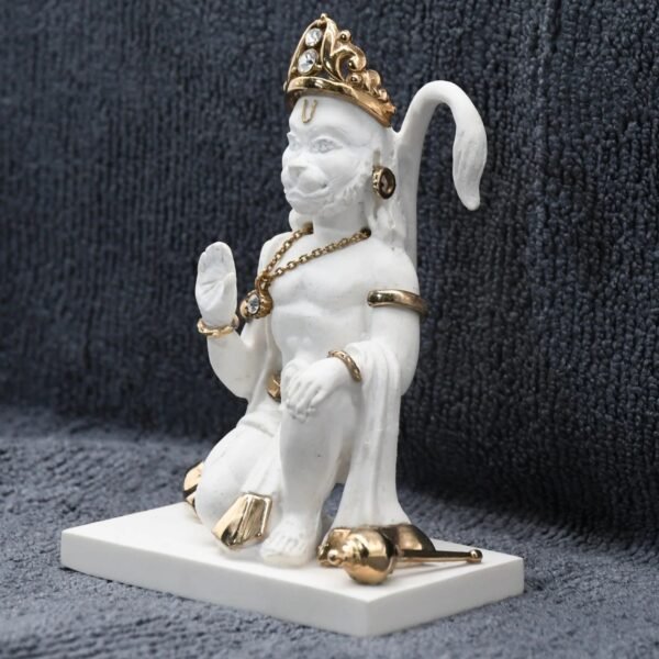 KMH Minimalistic Ceramic God Idol for Hanuman Ji (MKG027) - Image 4