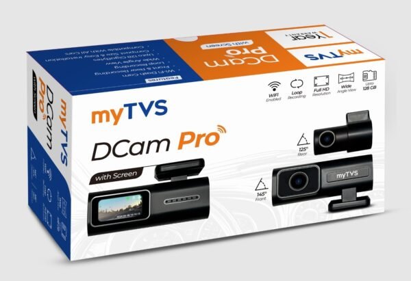DVR-02 Dcam Pro Front & Rear DVR with Wi-Fi - Image 2