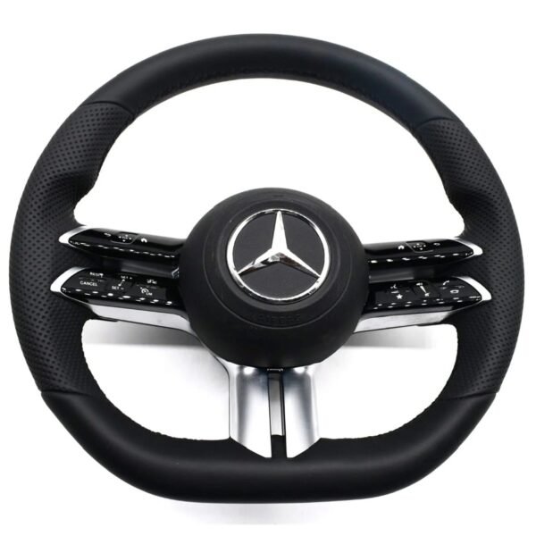 Mercedes-Benz W223 Mercedes Steering Wheel, E class W212 2009-2015 , E Class W213 2017 , C Class W204 2009-14 , GLA 2014/19 , Cla 2014-19 , A Class 176 2014-19 , GLE W166 2015-18 , gls W166 2015-18 , ML 2013-15 , GL 2013-15 , SLK , W205 2015-18 , W222 2014-16