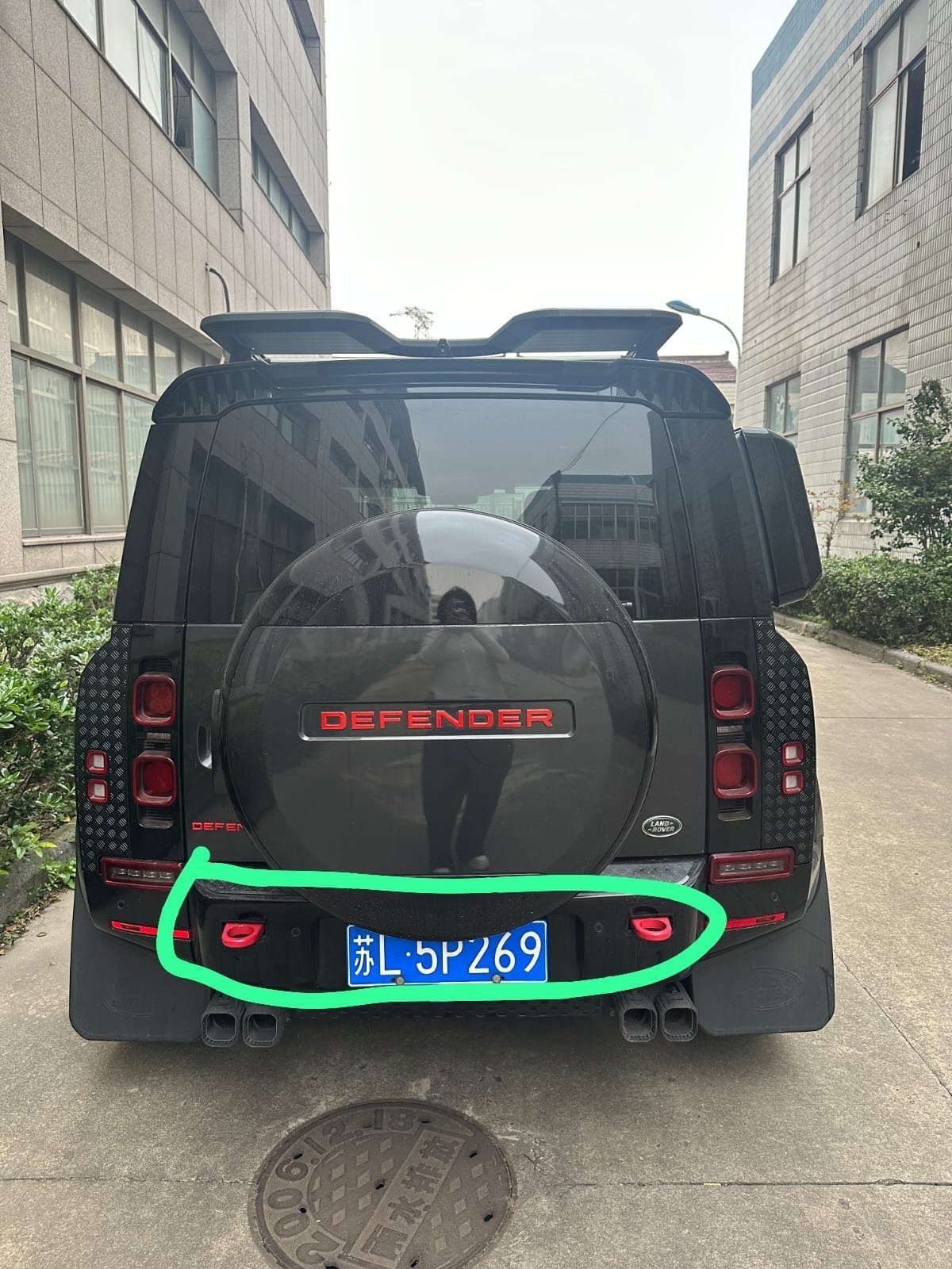 Front And Rear Bumper for Land Rover Defender