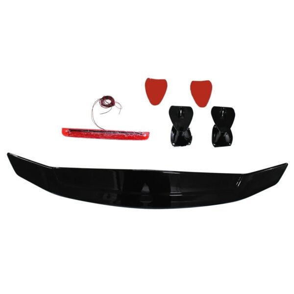 Universal Rear Spoiler With Lamp For Sedan 1 Generation - Image 4