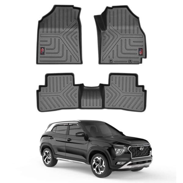 Hyundai GFX Life Long Car Floor Mats for Hyundai Creta (2024 ONWARDS)