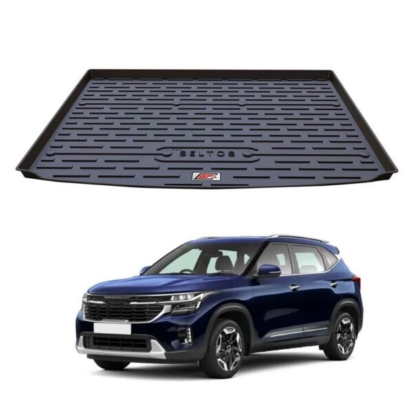 Kia India GFX Premium Car Trunk Mat for Kia Seltos (2019-2023)