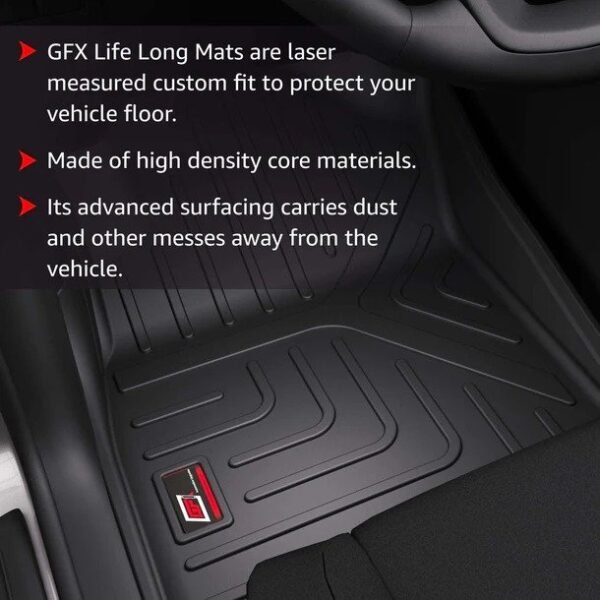 GFX Life Long Car Floor Mats for Xl-6 Cng Model (2023 Onwards) - Image 3