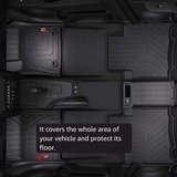 Tata Motors GFX Life Long Car Floor Mats for Tata Motors Safari - Manual (2021) (7 Seater) - Image 4