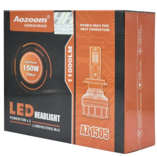 AOZOOM 150W Headlight Bulb 4300K AZ1505S-H11 - Image 4