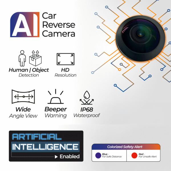 myTVS RC-73 AI AHD Rear Camera