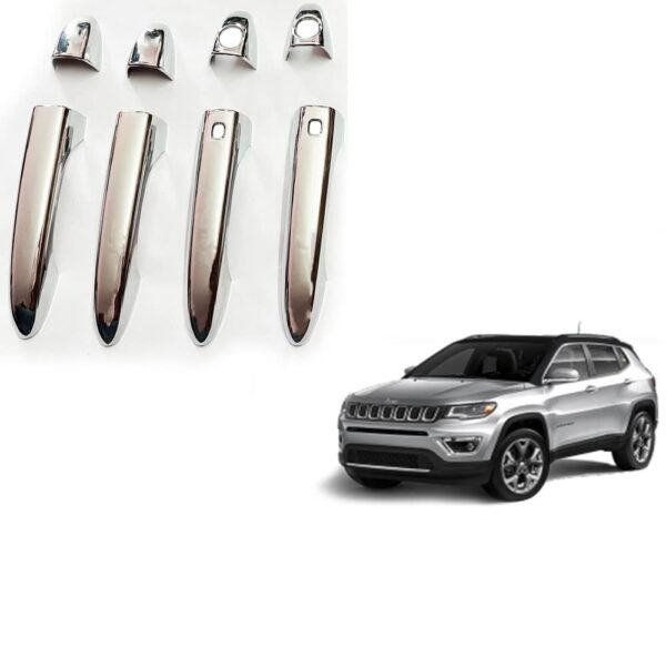 KMH Handle Cover Chrome C.Locking For Jeep Compass (1st GEN, 2017)