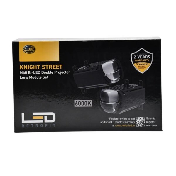 Hella HELLA Knight Street M40 Rectangle Module Dual Beam Set (358.213-671 )