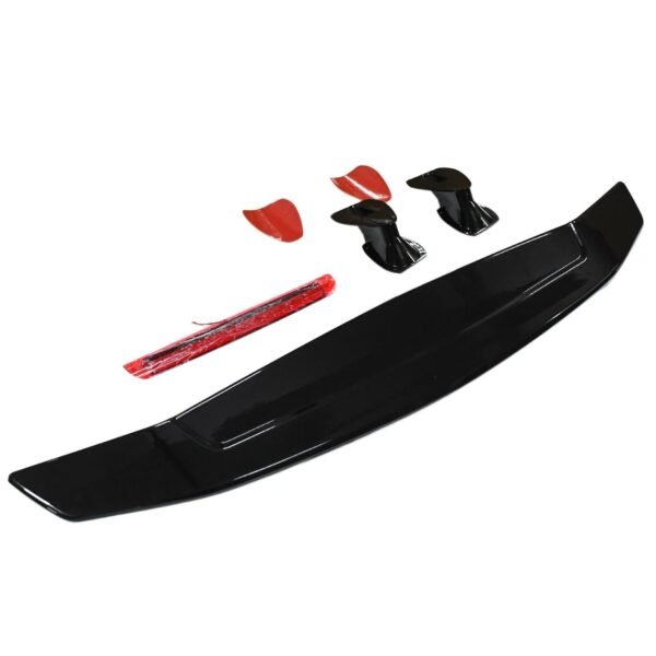 Universal Rear Spoiler With Lamp for Sedan 118cm 46inch 17 Generation