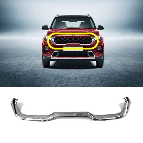 Kia India KMH Front Grill Chrome for Kia Sonet (1Pc)