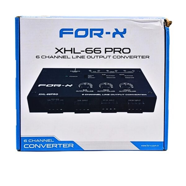 FOR-X XHL-66 PRO 6 Channel Line Output High Low Converter - Image 6
