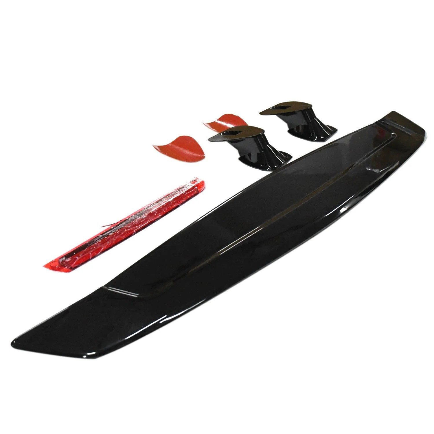 Universal Rear Spoiler With Lamp For Sedan 1 Generation - Image 5