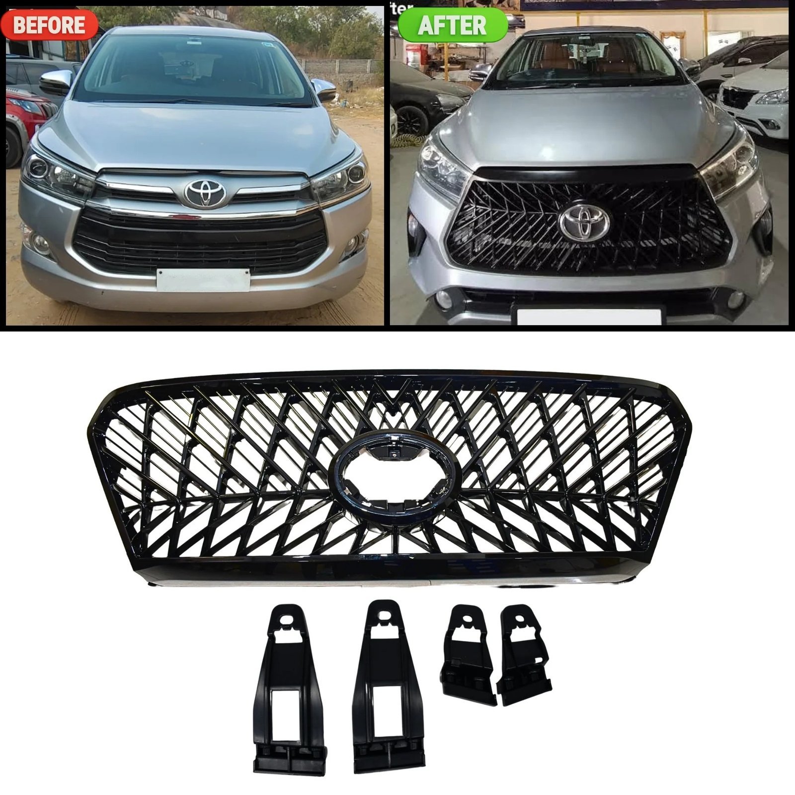 Toyota Star Grill for Toyota Innova 2020 - Image 8
