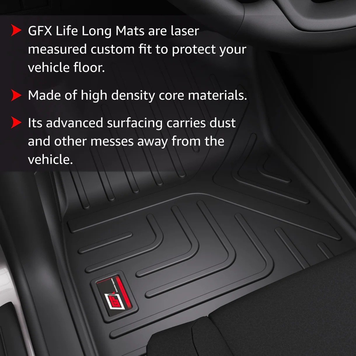 Maruti Suzuki GFX Life Long Car Floor Mats for Maruti Suzuki Fronx (2023 ONWARDS) - Image 4
