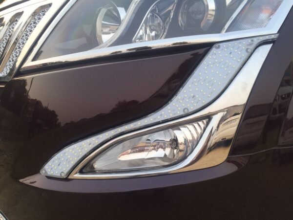 KMH Fog Light DRL Chrome for Mahindra XUV 500